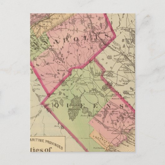 Annapolis, provincie Queens, NS Briefkaart (Voorkant)