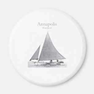 Annapolis Skipjack Magneet