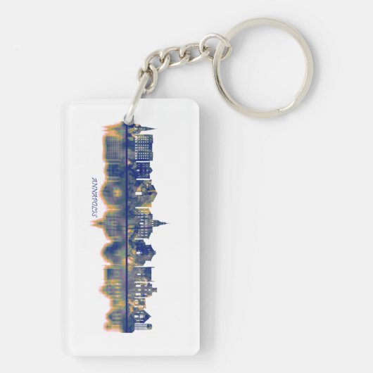 Annapolis Skyline Sleutelhanger (achterkant)
