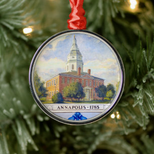 Annapolis State House Metalen Ornament