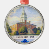 Annapolis State House Metalen Ornament (Voorkant)