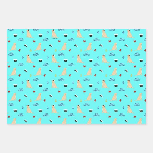 Annapolis Stijlverlooppapierset van 3 Inpakpapier Vel (Voorkant)