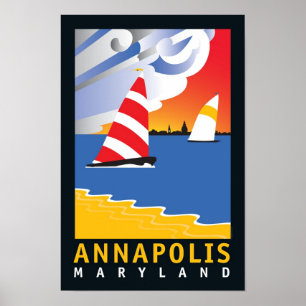 Annapolis, woensdag om 12.00 uur poster