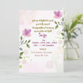 Annaprashan Ceremony Invitations  Kaart (Staand voorkant)