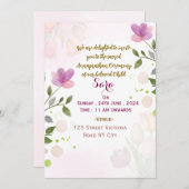 Annaprashan Ceremony Invitations  Kaart (Voorkant / Achterkant)