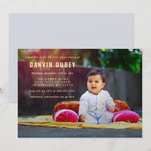 Annaprashan First Rice Ceremony Photo Kaart