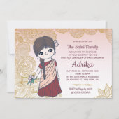 Annaprashan First Rice Ceremony Uitnodiging (Voorkant)