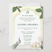 Annaprashan First Rice Ceremony uitnodigingskaart Kaart (Voorkant)