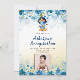 Annaprashan nodigt Annaprasan uit Kaart