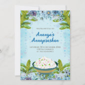 Annaprashan nodigt & Digital Rice ceremonie uit Kaart (Voorkant)