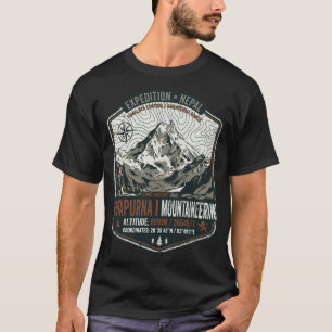 ANNAPURNA 1 NEPAL EXPEDITIE BERGONTWERP SHIRT