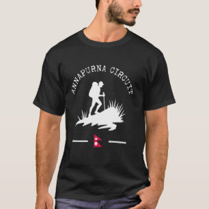 Annapurna Circuit Trail Wandel Himalaya Trekking N T-shirt