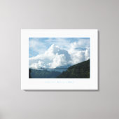 ANNAPURNA IM WOLKENMANTEL CANVAS AFDRUK (Voorkant)