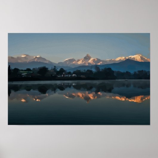 Annapurna massiv poster (Voorkant)