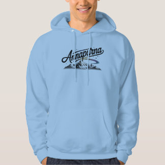 Annapurna Nepal voor reisliefhebbers Hoodie