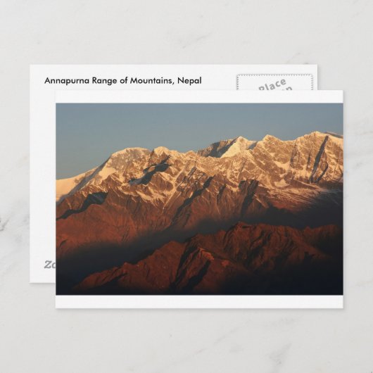 Annapurna Ranges 2 Briefkaart (Voorkant / Achterkant)