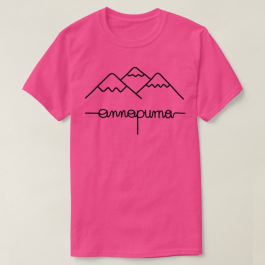 Annapurna T-shirt (Design voorkant)