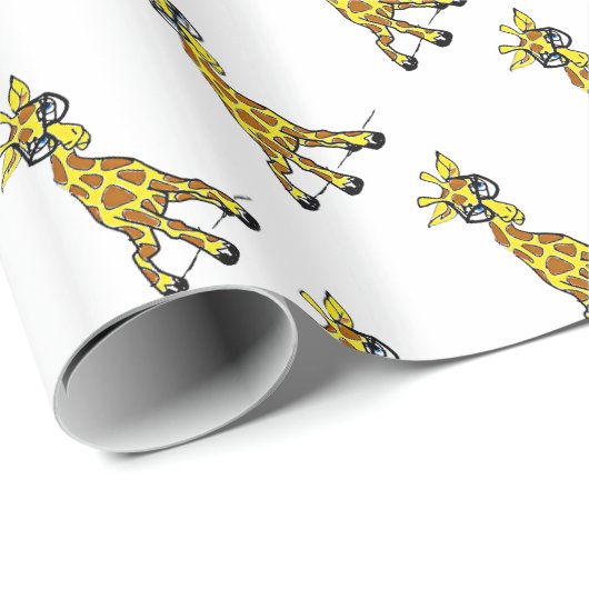 Anna's Giraffe Cadeaupapier (Rol Hoek)