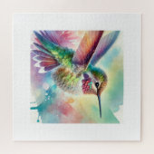 Annas Hummingbird 020824AREF113 - Watercolor Legpuzzel (Horizontaal)