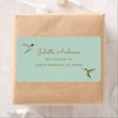 Anna's Hummingbird Address Label (Insitu)