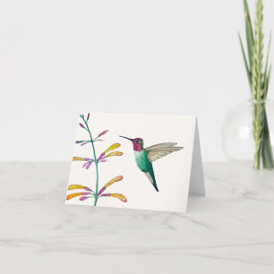 Anna's Hummingbird Bedankkaart
