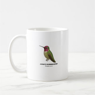 Anna's Hummingbird - Birds of California Mug Koffiemok