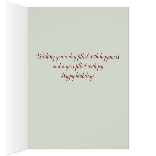 Anna's Hummingbird Birthday Card (Binnen (Rechts))