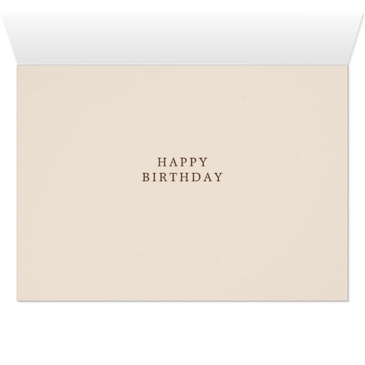 Anna's Hummingbird Birthday Kaart (Binenzijde Horizontaal (Onderkant))