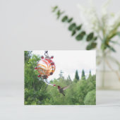 Anna's Hummingbird Briefkaart (Staand voorkant)