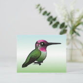 Anna's Hummingbird Briefkaart (Staand voorkant)