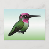 Anna's Hummingbird Briefkaart (Voorkant)