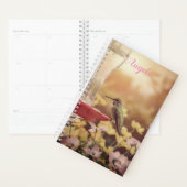 Anna's Hummingbird gepersonaliseerde planner (Display)