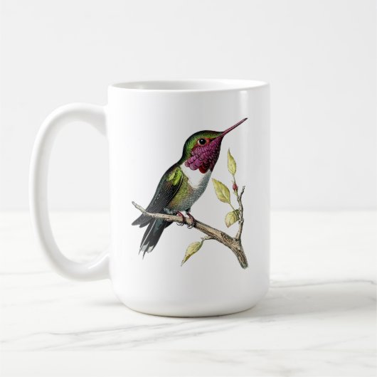  Anna's Hummingbird Illustratie Koffiemok (Links)