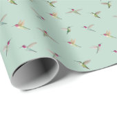 Anna's Hummingbird-inpakpapier Cadeaupapier (Rol Hoek)