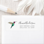 Anna's Hummingbird Label (Insitu)