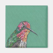 Anna's Hummingbird Magneet (Voorkant)