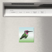 Anna's Hummingbird Magneet (Insitu (Vaatwasser))