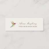 Anna's Hummingbird Mini Visitekaartje (Voorkant)