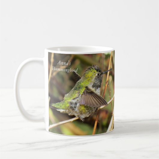 Anna's Hummingbird Mok door BirdingCollectibles (Links)