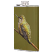 Anna's Hummingbird op Scarlet Trumpetvine Heupfles (Links)