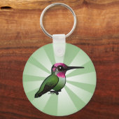 Anna's Hummingbird Sleutelhanger (Achterkant)