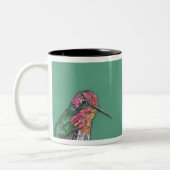 Anna's Hummingbird Tweekleurige Koffiemok (Links)