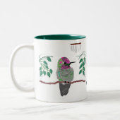 Anna's Hummingbird Tweekleurige Koffiemok (Links)