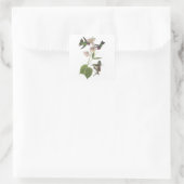 Anna's Hummingbird van Audubon Vierkante Sticker (Tas)