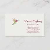 Anna's Hummingbird Visitekaartje (Voorkant)