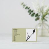 Anna's Hummingbird Visitekaartje (Staand voorkant)