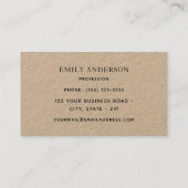 Anna's Hummingbird Visitekaartje (Achterkant)