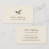 Anna's Hummingbird Visitekaartje (Voorkant / Achterkant)