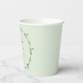 Anna's Hummingbirds baby Shower Papieren Bekers (Links)