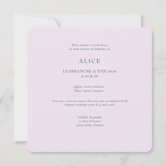 Anna's Hummingbirds Baptism (Achterkant)